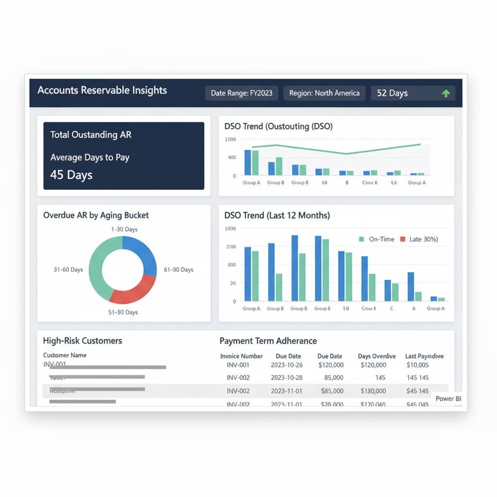 Accounts Receivable Insights dashboard demo